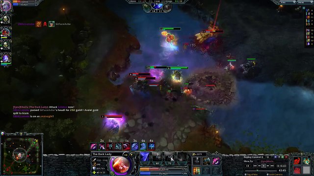 KheZu - Golden Team - Dark Lady - 2102 MMR