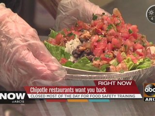 Chipotle restaurants want you back