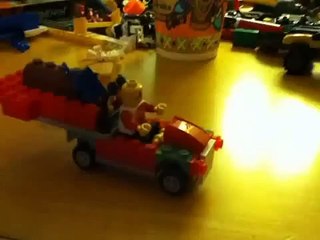 Lego car crash