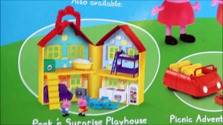 Peppa Pig Family Toy Playset & Frozens Princess Anna