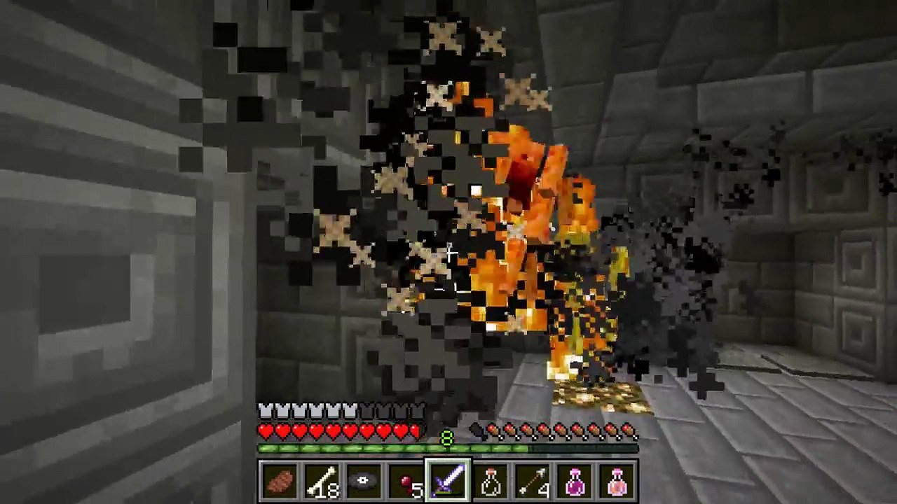 Minecraft Mini-Game   INFINITE CREEPER MAZE!