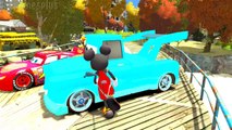 Childrens Songs Disney PIXAR cars Tokio Mater & Sheriff Hulkbuster and Bumblebee