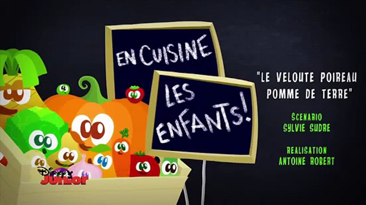 En cuisine les enfants ! - Le velouté poireau pomme de terre - Exclusivité Disney Junior !