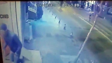 Kanlı çatışma kamerada