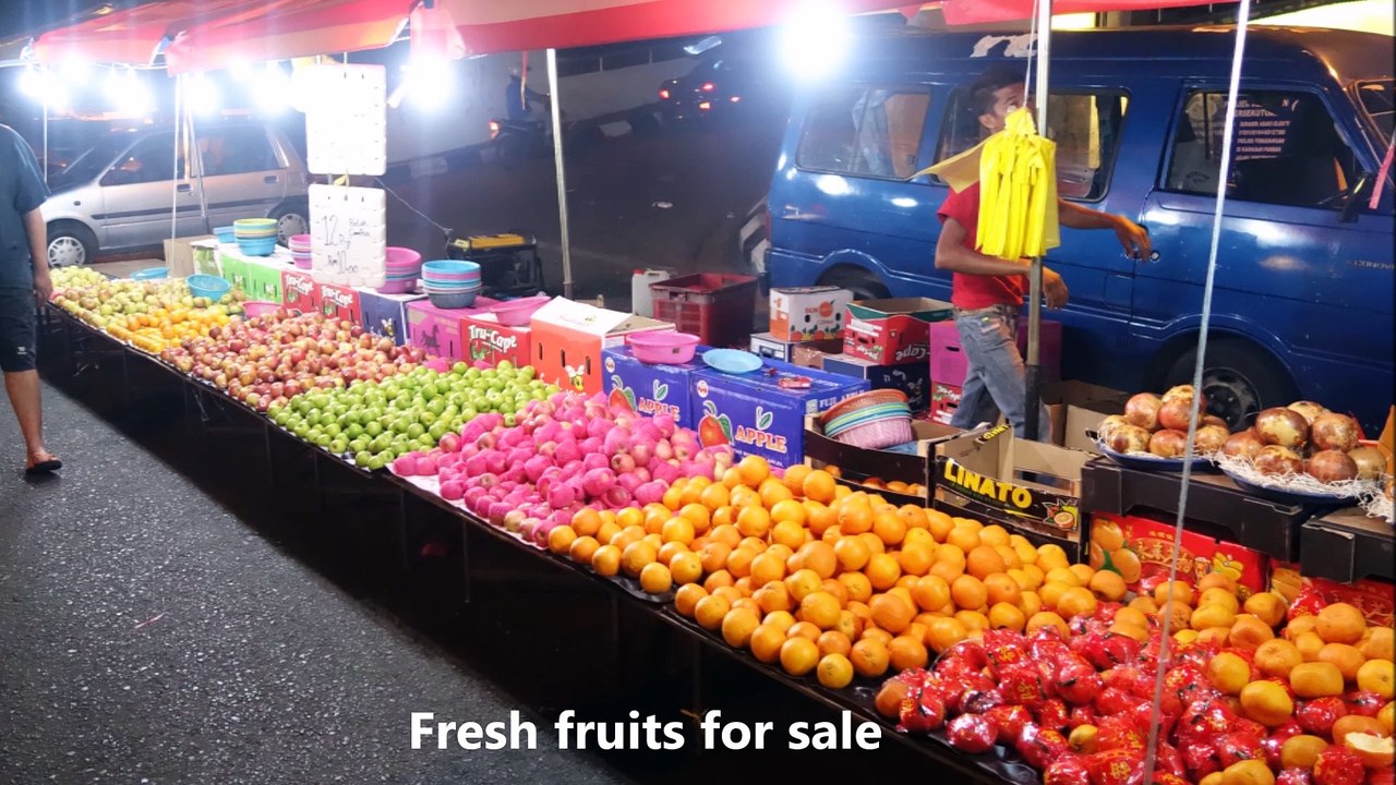 Langkawi Malaysia Kuah Night Market Satay