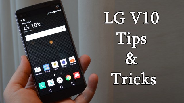 LG V10 Tips & Tricks : Fire on All Pistons