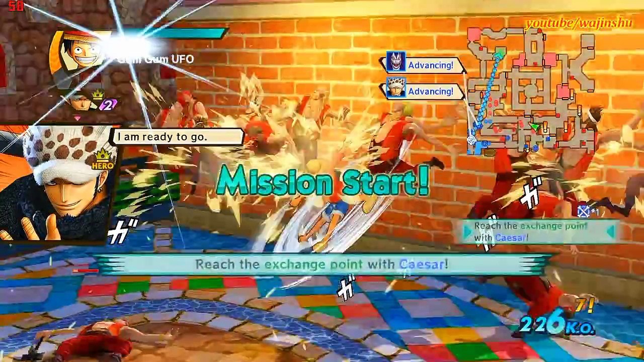 One Piece Pirate Warriors 3 Walkthrough Part 22 Final Chapter Ending EP4 Dressrosa Arc 60 FPS