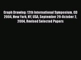 [PDF Download] Graph Drawing: 12th International Symposium GD 2004 New York NY USA September