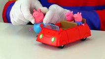 Toy Car Clown Videos Peppa Pig & Family NEW CAR Toys Collection