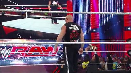 Unseen footage of the brawl between John Cena and WWE World Heavyweight Champion Brock Lesnar