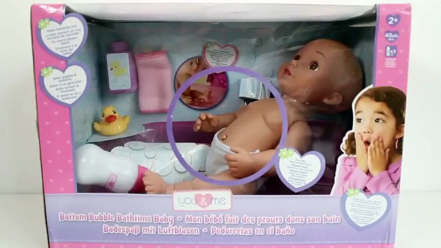 Baby Doll Bathtime You&me Bottom Bubble Bathtime Baby Baby Girl How to Bath a Baby Toy Videos