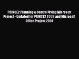 (PDF Download) PRINCE2 Planning & Control Using Microsoft Project - Updated for PRINCE2 2009