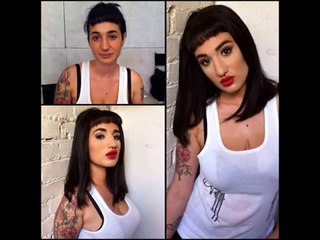 44 Porno-Stars Vor und Nach dem Make-up!