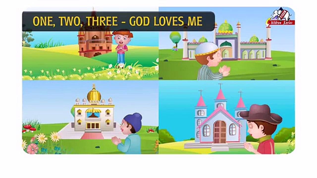 One Two Three God loves me