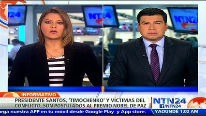 Presidente Santos, ‘Timochenko’ y víctimas del conflicto armado en Colombia estarían cerca de ganar un Nobel de Paz