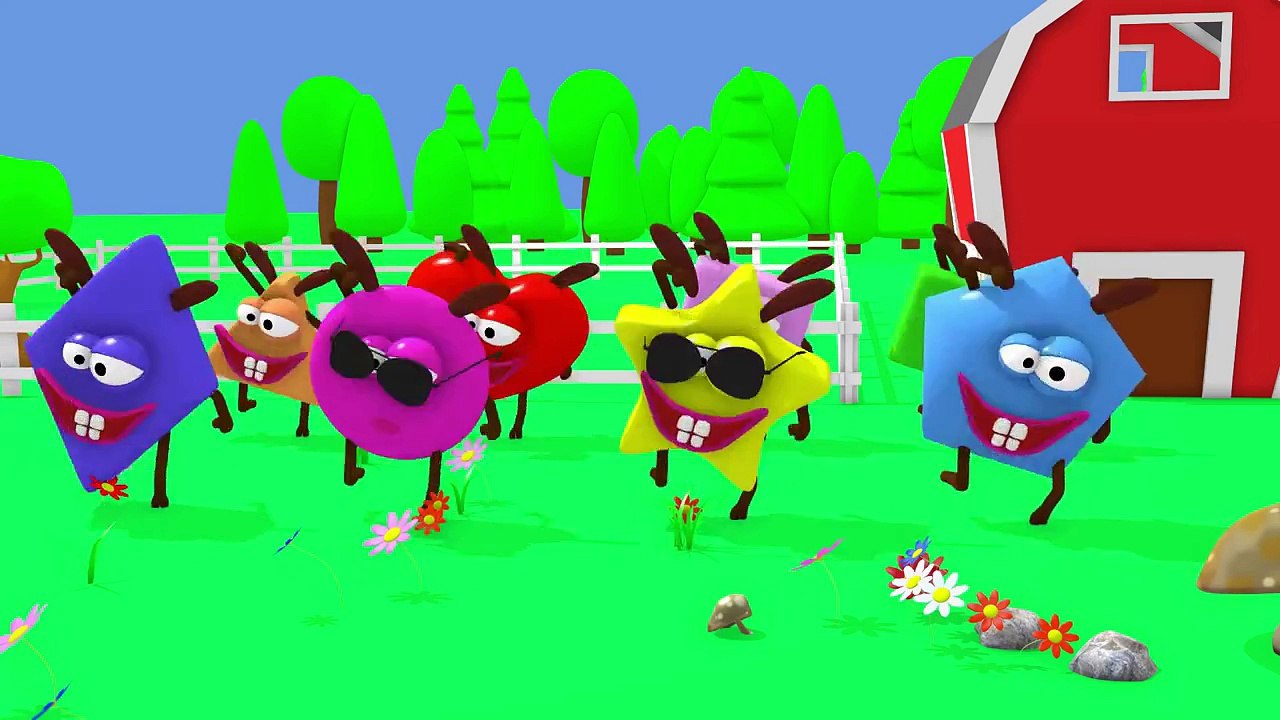 Shape song Learn shapes with this nursery rhyme!