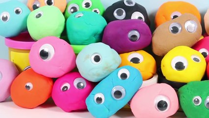 Play Doh Surprise Eggs Peppa Pig Frozen Mickey Mouse Spiderman Minnie Masha Disney Huevos Sorpresa