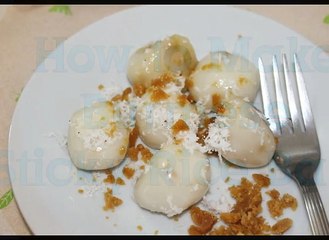 How To Make Burmese Sticky Rice Balls