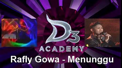 Rafly Gowa - Menunggu #D'Academy 3 Konser Nominasi 8 Februari 2016