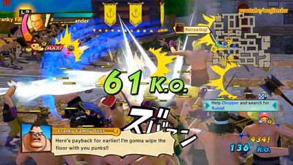 One Piece Pirate Warriors 3 Walkthrough Part 11 Chapter 3 EP1 The City of Water, Water 7 60 FPS