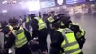 Pro Refugee Protesters Clash With Police At St Pancras Station