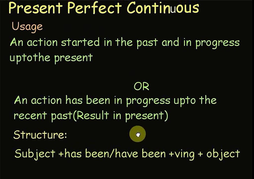 Present Perfect Continuous Tense With Structure And Examples Present Perfect Continuous is one the 12 tenses
