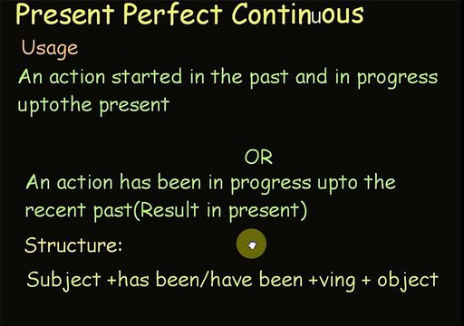 Present Perfect Continuous Tense With Structure And Examples Present Perfect Continuous is one the 12 tenses