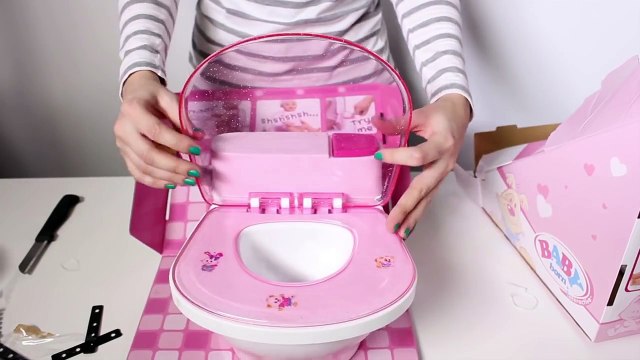 Baby Doll Magic Potty Training Poops & Pees Nenuco Baby Girl Diaper Potty Time Toy Toilet Toy Video