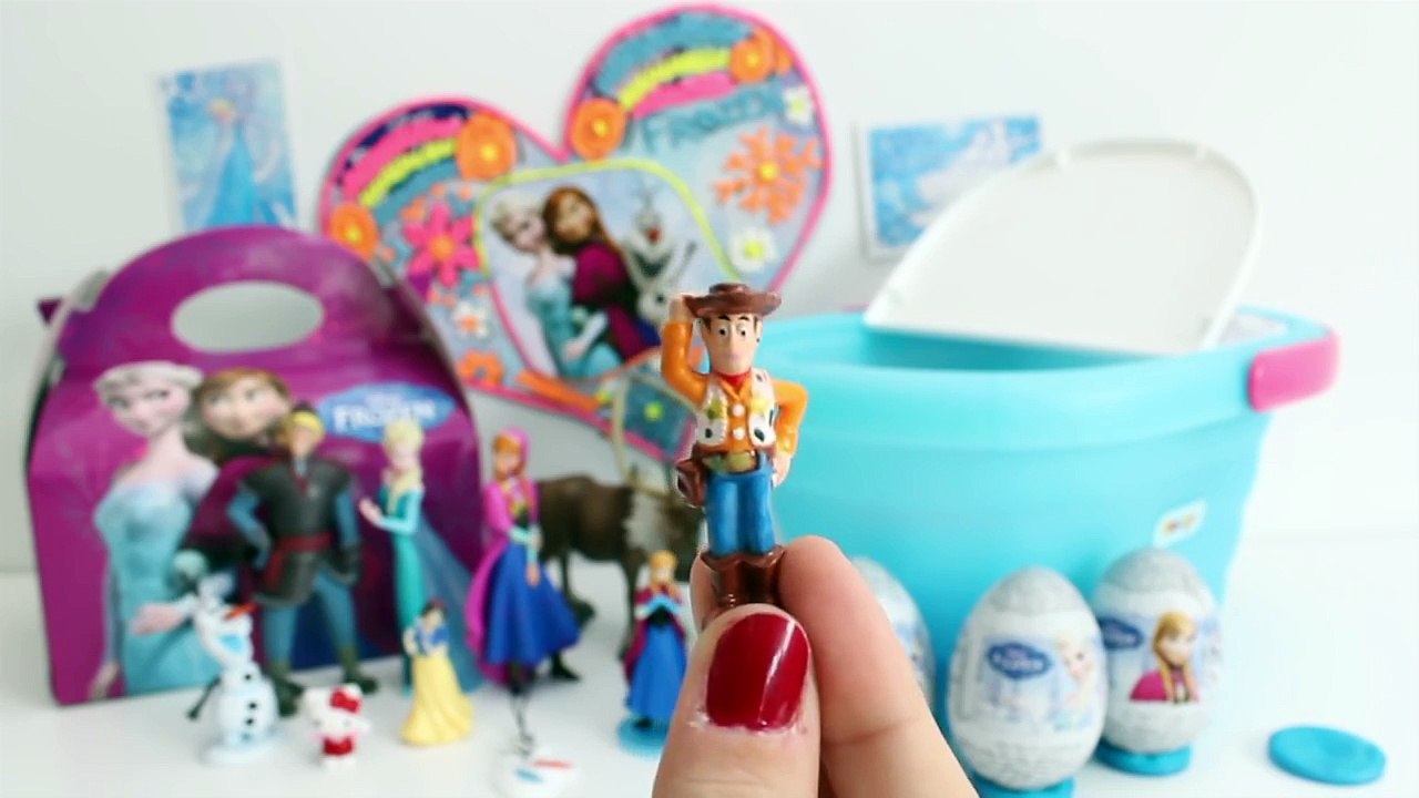 FROZEN Picnic Basket Playset Frozen Surprise Eggs Toys Canasta con Huevos Sorpresa Frozen Toys