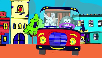 Las ruedas del Bus Canciones infantiles en español Yleekids Español