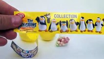 Toy Kinder Surprise Egg The Penguins unboxing collection ASMR