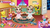 Elsa Twins Care - Disney Princess - Elsa Care Twins Babies - Game for Kids - Cartoon children