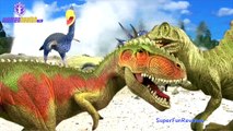 Dinosaur Fight SPINOSAURUS vs GIGANOTOSAURUS Battle Kids Dino รบ ไดโนเสาร Jurassic SuperFunReviews
