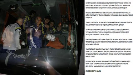 Fenerbahçe'den saldırı ile ilgili flaş açıklama