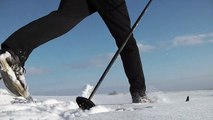 Skiing - прогулка на беговых лыжах на природе