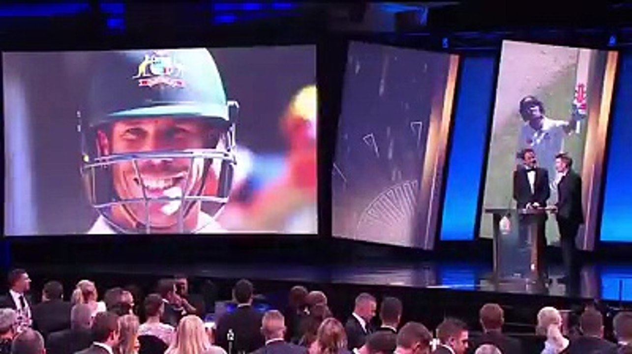 David Warner s humble ‪#‎ABmedal‬ acceptance speech.