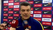 FCB Handbol: Valoraciones de Xavi Pascual a la previa del FC Barcelona Lassa-BM Aragón