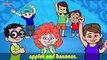 Apples and Bananas with Lyrics Vowel Songs Kids Songs by The Learning Station