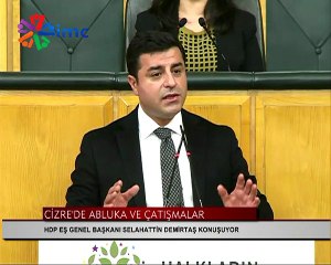 Demirtaş: Cizre'de toplu katliam yapıldı