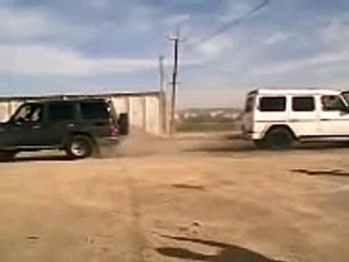 Автомобили, кто сильнее- Gelandewagen vs Toyota Land Cruiser