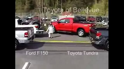 Автомобили, кто сильнее- Ford F-150 vs Toyota Tundra