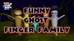 Funny Halloween Ghost Finger Family | Halloween Songs For Children in 3D