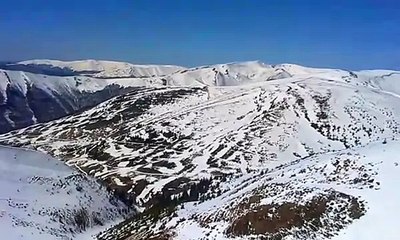 Затяжной полет на баллоном кайте