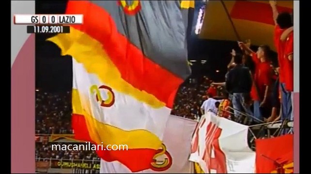 11.09.2001 - 2001-2002 Champions League Group D Matchday 1 Galatasaray 1-0 SS Lazio