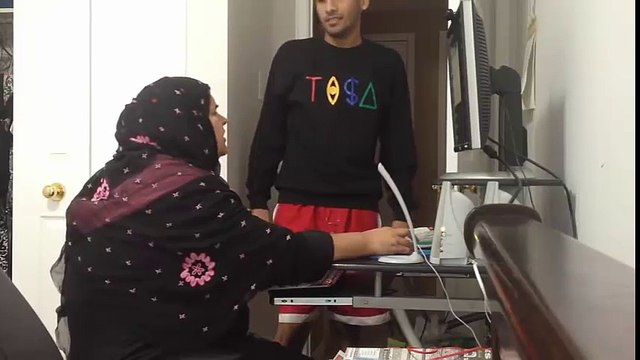 Brown mom gets angry - Zaid AliT