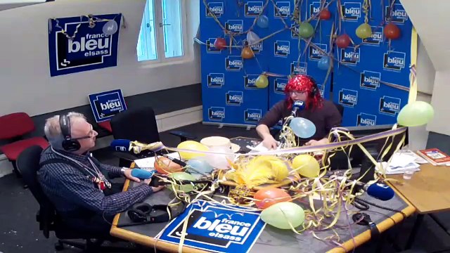 Live France Bleu Elsass du 9 février : Mardi-Gras