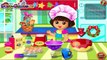 Dora Christmas Cake-Chocolate Cake For Christmas-Popular Cartoon Game