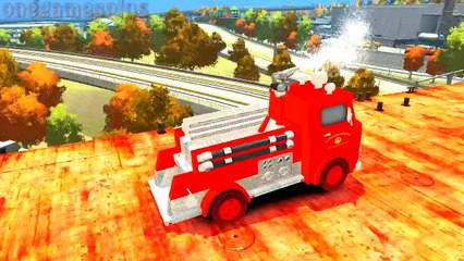 Disney cars Carla Veloso, Red Fire Truck, Hulkbuster and Iron Man Children s Songs