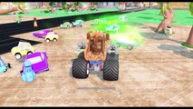 Disney Cars Pixar Tow Mater Monster Truck - Nursery Rhymes Songs Driving Cars | Songs for