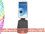 Samrick - Funda para Samsung i9300 Galaxy S3/Galaxy S3 LTE 4G (piel con tapa protector de pantalla